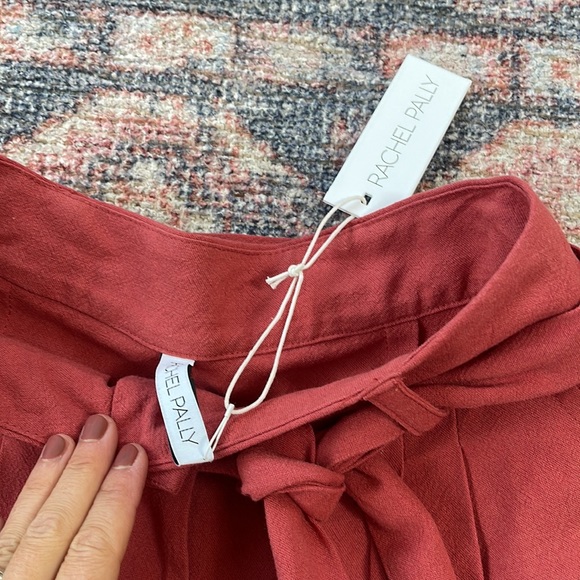 Rachel Pally Red Suzy Shorts - Picture 4 of 6